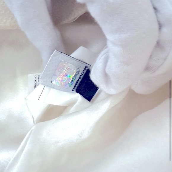 60's Jackie O Vibe D&G Summer Jacket White w Red White Blue Trim - Picture 5 of 6